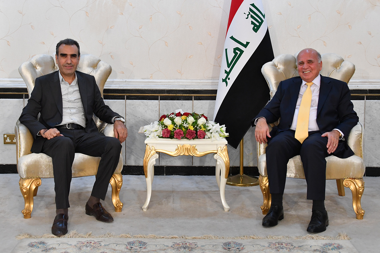 Minister of foreign Affairs receives member of Iraqi Parliament Sheikh ...