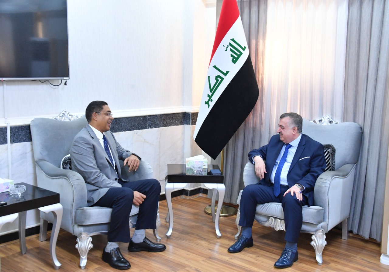 Ambassador Omar Al-Barzanji meets the Kuwaiti ambassador to Iraq ...